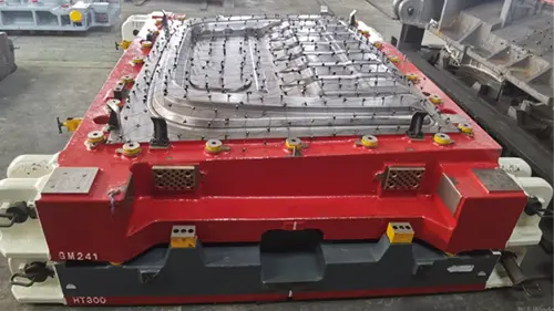 Cetakan panel mburi kanggo KQ5152 wis kasil dikirim