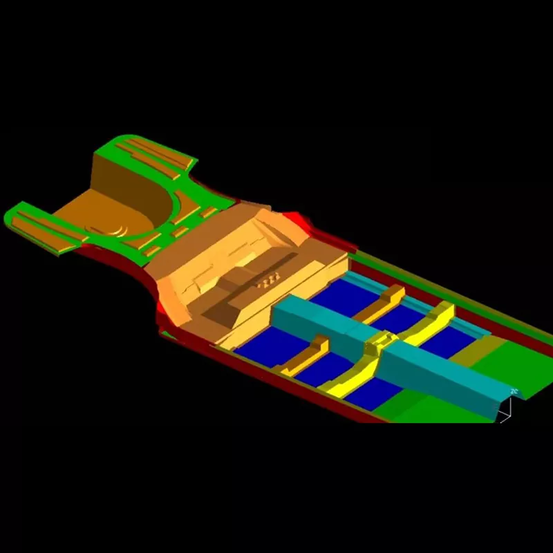 Automotive Floor Majelis Stamping Dies