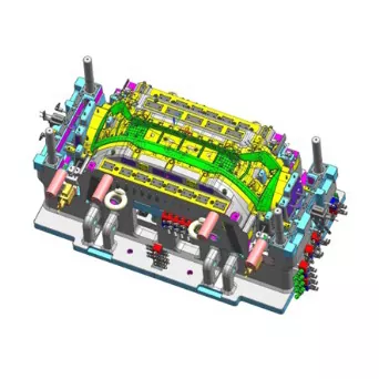 Mould Injeksi Awak Bumper Ngarep Otomotif