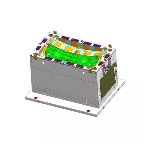 Mold Injeksi Panel Tailgate Belakang Otomotif