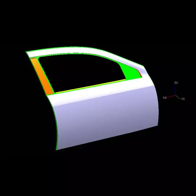 Automotive tengen ngarep lawang njaba Panel Stamping Die