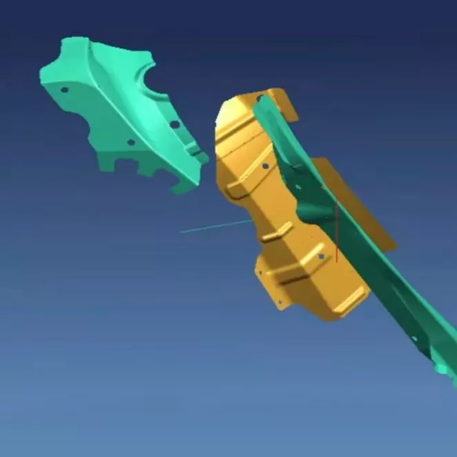 Automotive Cilik reinforcing Plate Stamping Dies